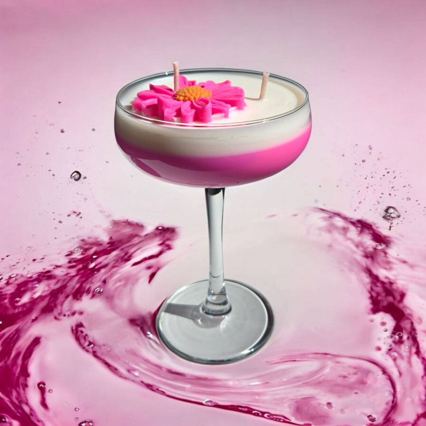 Geurkaars - Pink Lady - Cocktail