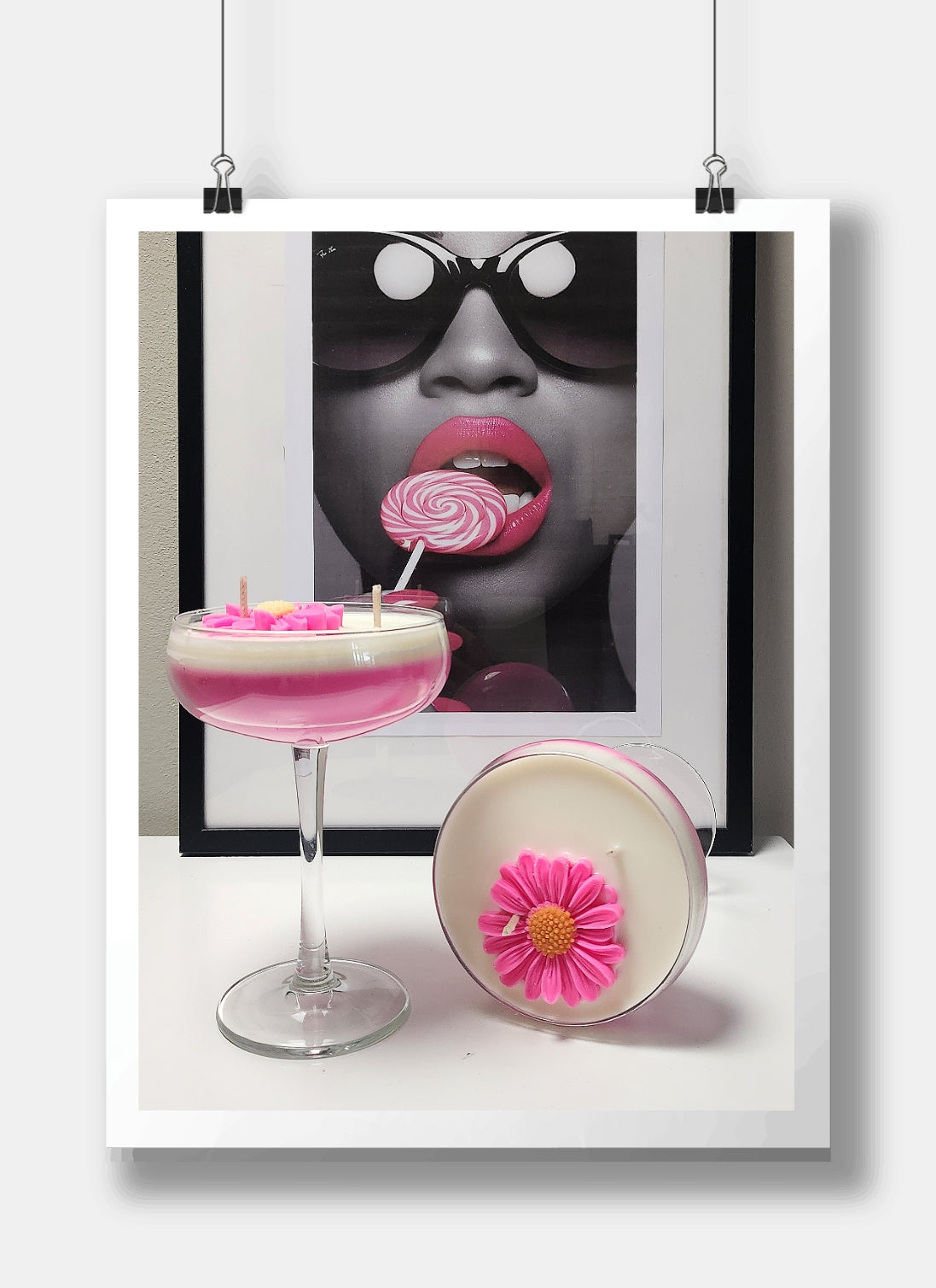Giftset - Pink Lady 2 stuks - Geurkaarsen