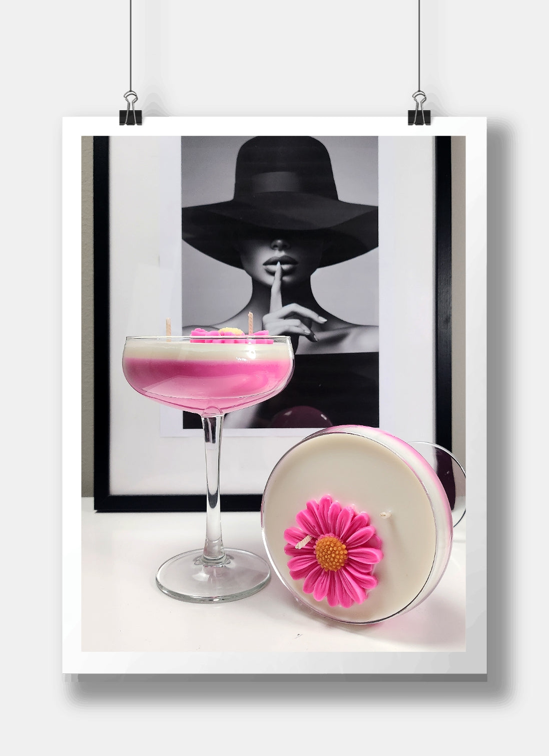 Giftset - Pink Lady 2 stuks - Geurkaarsen