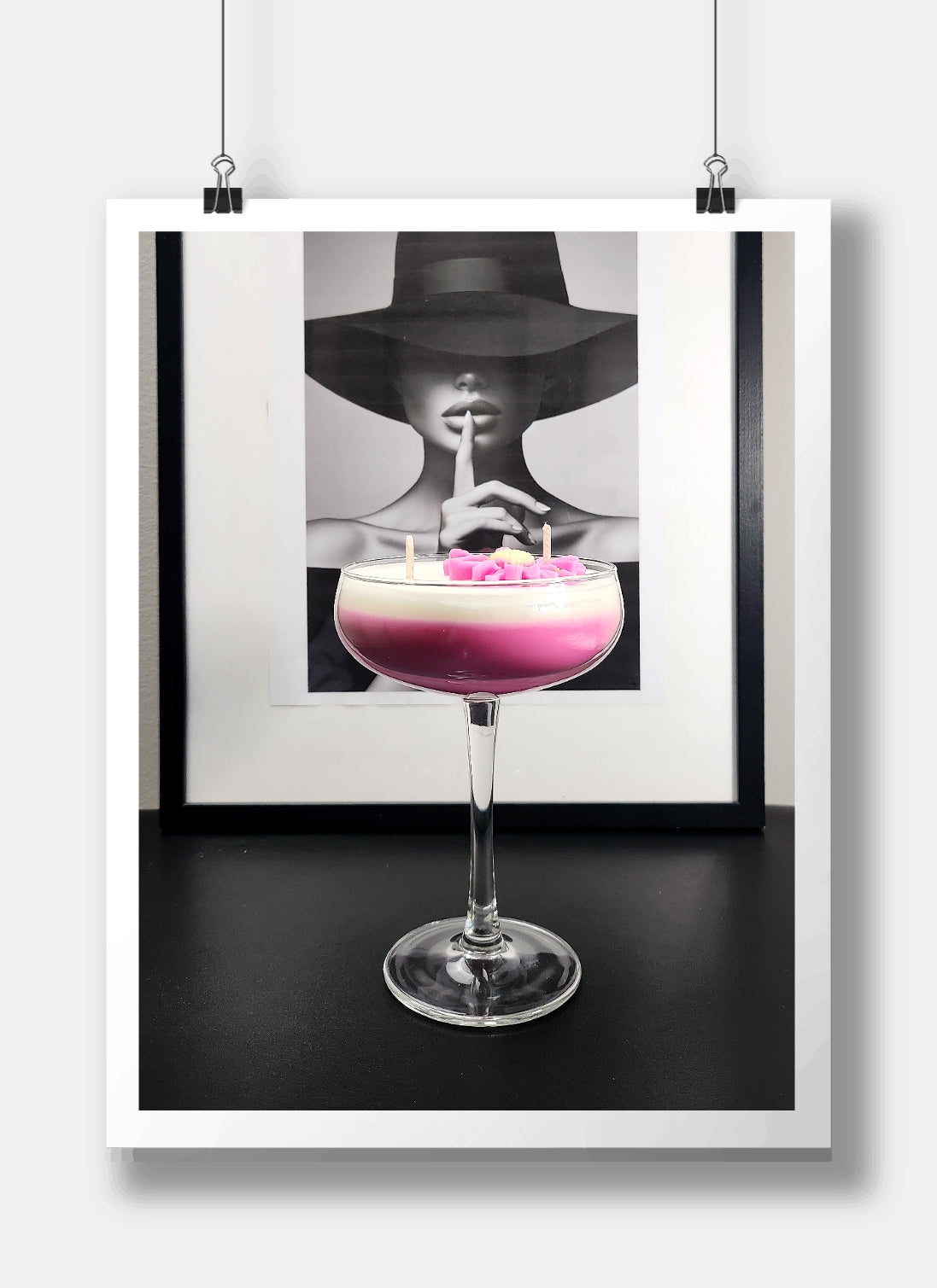 Geurkaars - Pink Lady - Cocktail