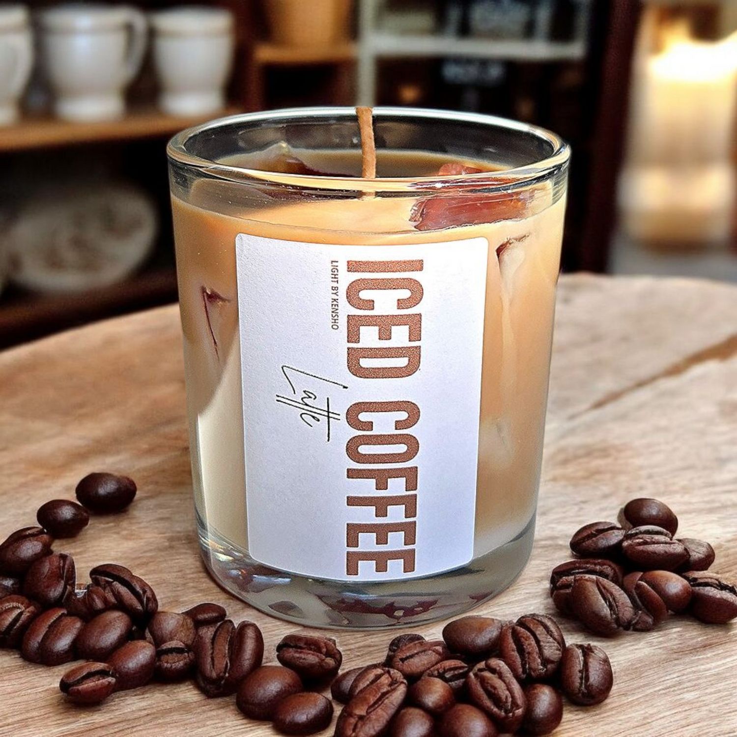 Unieke Iced Coffee Kaarsen