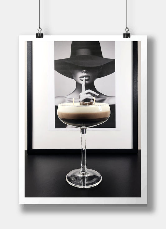 Geurkaars - Vanille coffee latte - Cocktail