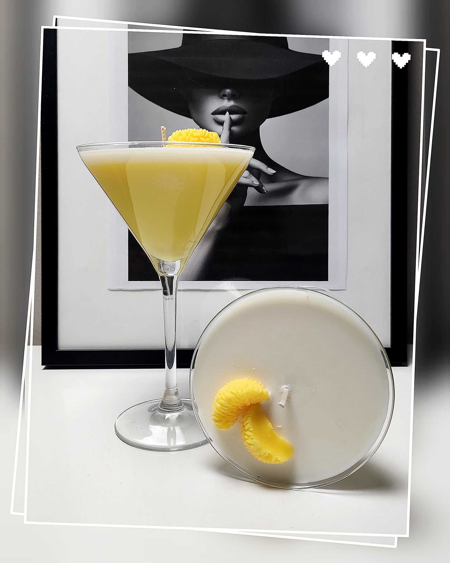 Giftset - Limoncello 2 stuks - geurkaars