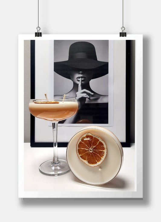 Giftset - Pornstar Martini 2 stuks - geurkaars